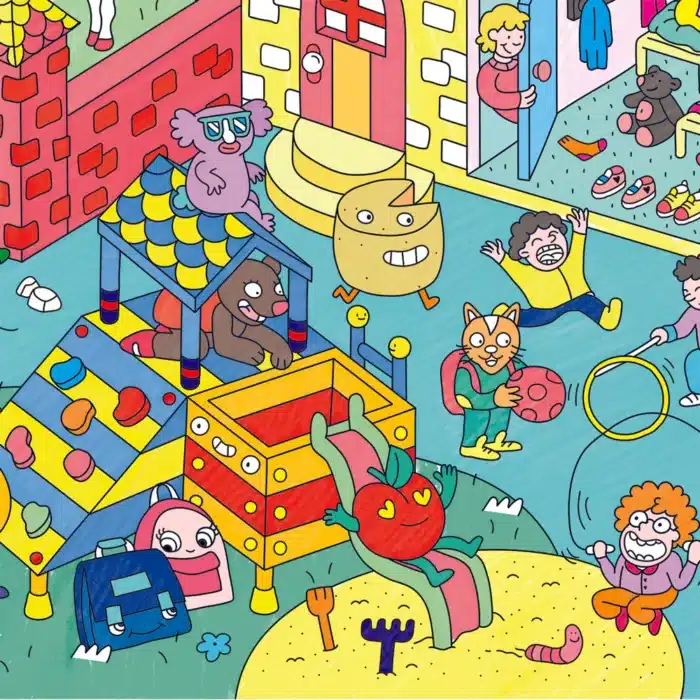 poster-kids-life-completement-colorie-omy
