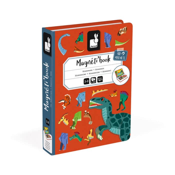 magneti book dinosaures 40 magnets