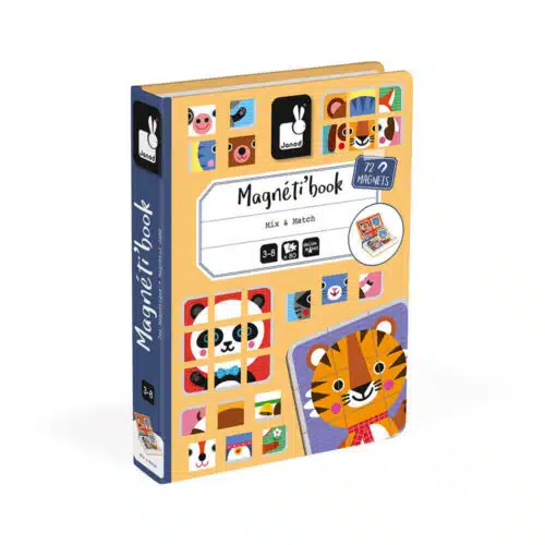 magneti book mix match animaux 72 magnets