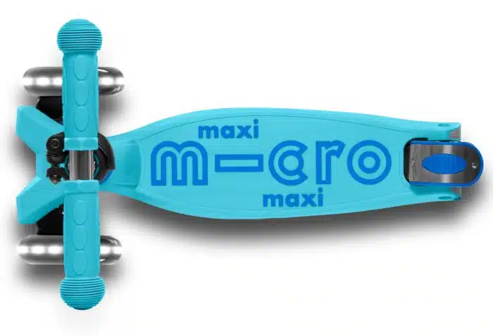 maxi micro step deluxe inklapbaar blauw led