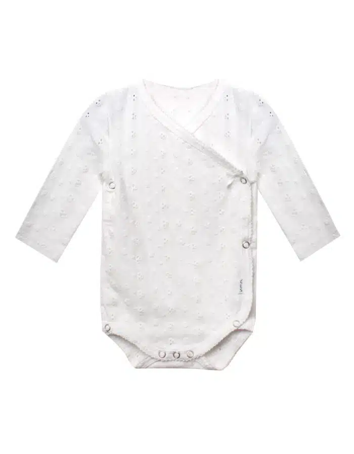 228CL01 Newborn Romper M White Embroidery 1 1920x1920