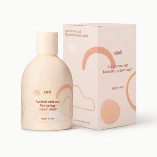 kenko skincare Apricot and oat nurturing cream wash mother 2 1 640x640 1
