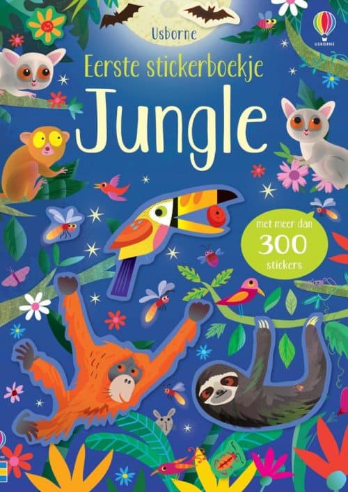 eerste stickerboekje jungle UA10123 0