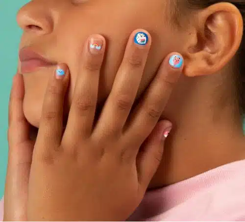 omy nail stickers lily 1