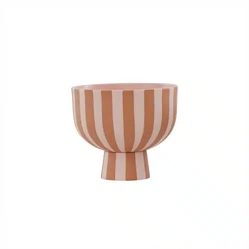 0Toppu Bowl Vase L10233 307 Caramel Rose