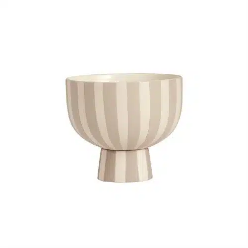 0Toppu Bowl Vase L300681 306 Clay