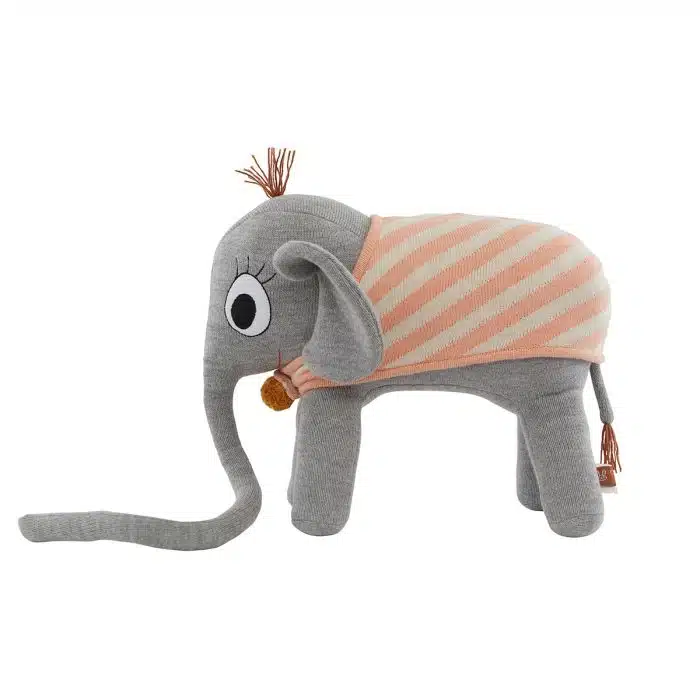 8Ramboline Elephant Soft Toys M107109 203 Grey 8