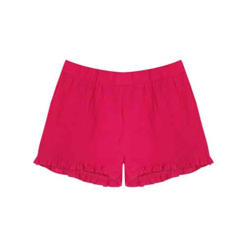Leah pants hot pink scaled