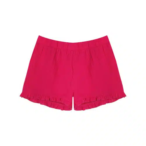Leah pants hot pink scaled