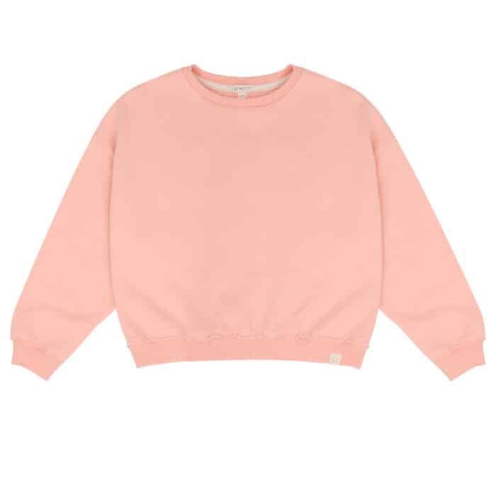 SW.02.24.307 LUCKY BIRD SWEATER Peach orange