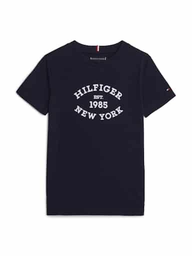 Tommy Hilfiger Monotype T-shirt Flock Desert Sky