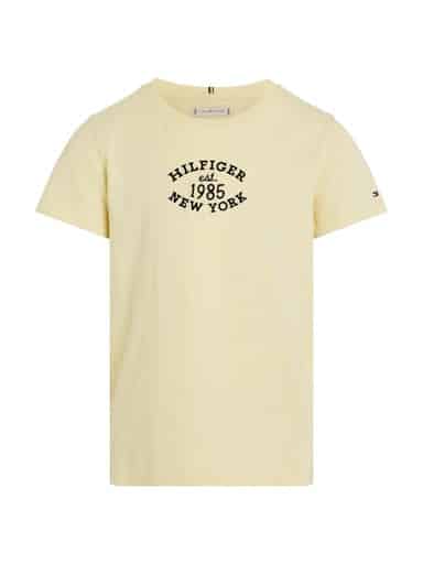 TTommy Hilfiger Monotype T-shirt Flock Lemon Zest