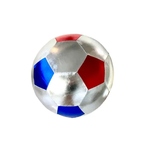 Ratatam soccerbal zilverblauwrood