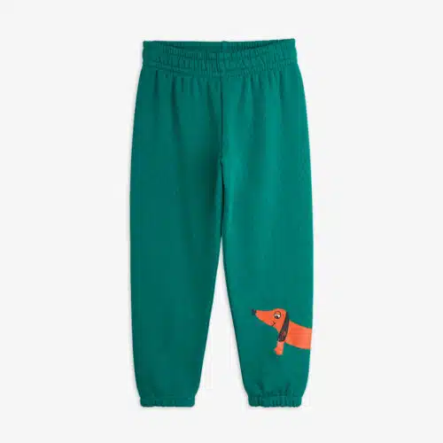 Mini Rodini Sweatpants Dog Green