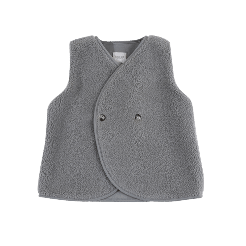 Donsje Amsterdam Monty Gilet Lava Grey