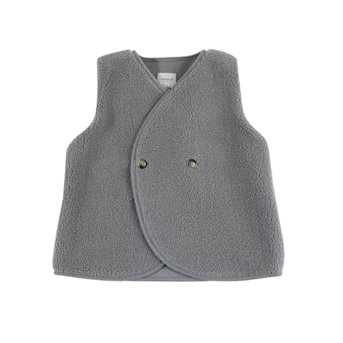 Donsje Amsterdam Monty Gilet Lava Grey