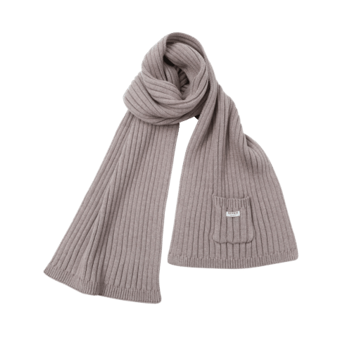 Donsje Amsterdam Chen Shawl Grey beige melange