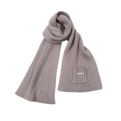 Donsje Amsterdam Chen Shawl Grey beige melange