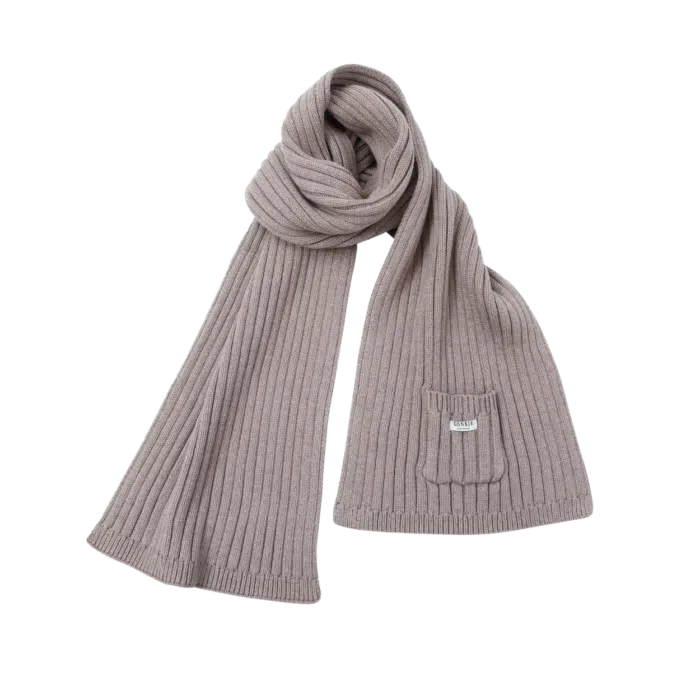 Donsje Amsterdam Chen Shawl Grey beige melange