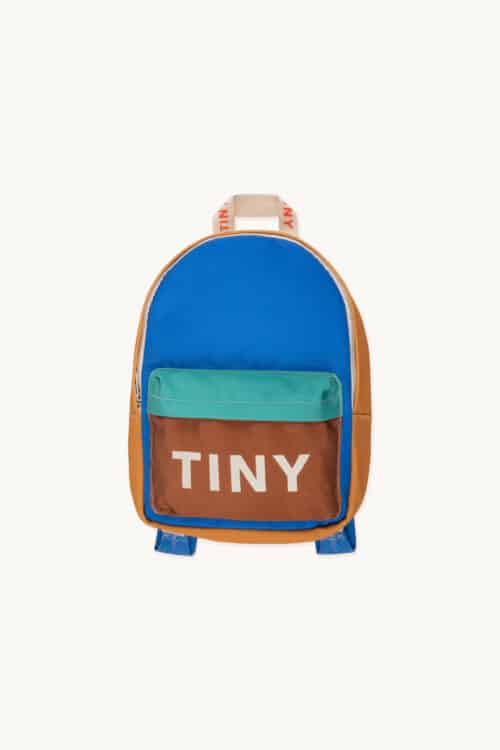 Tiny Cottons Color Block Backpack Blue/Emerald