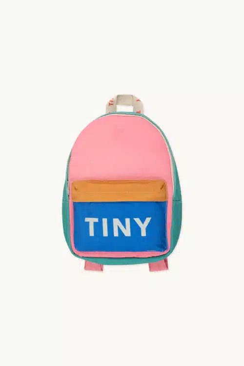 Tiny Cottons Color Block Backpack Pink/Mustard