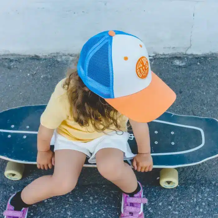 Lil Boo Trucker Cap BlueOrange14