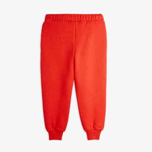 Mini Rodini Dog emb sweatpants rood3