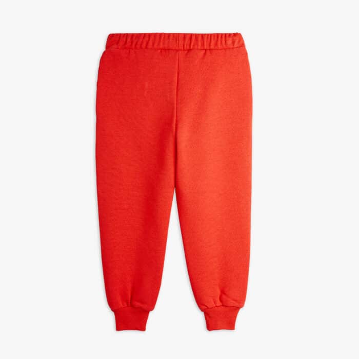 Mini Rodini Dog emb sweatpants rood3