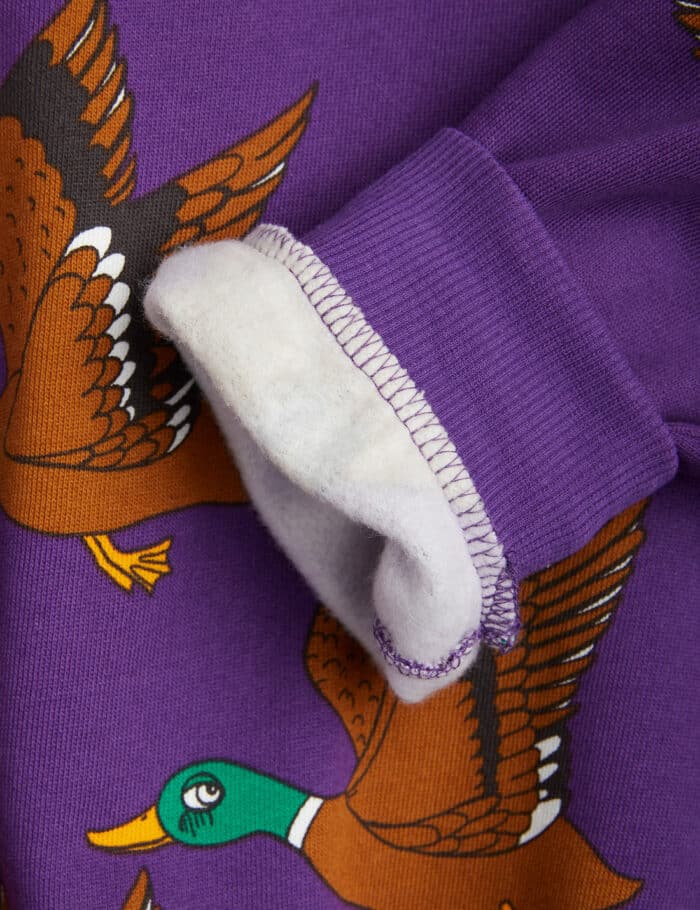 Mini Rodini Ducks aop sweatshirt Purple