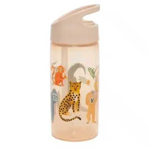 Petit Monkey Drinking Bottle upside down animals1