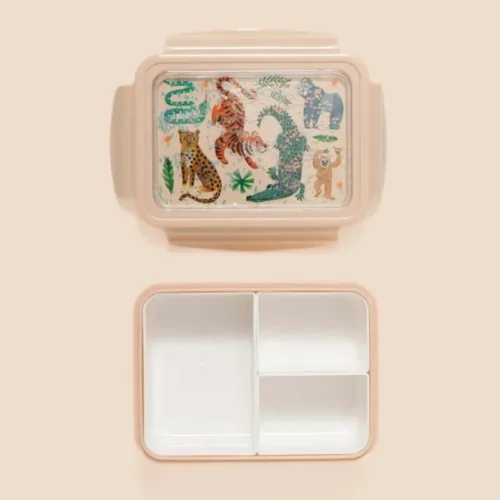 Petit Monkey Lunchbox Bento - Upside down animals2