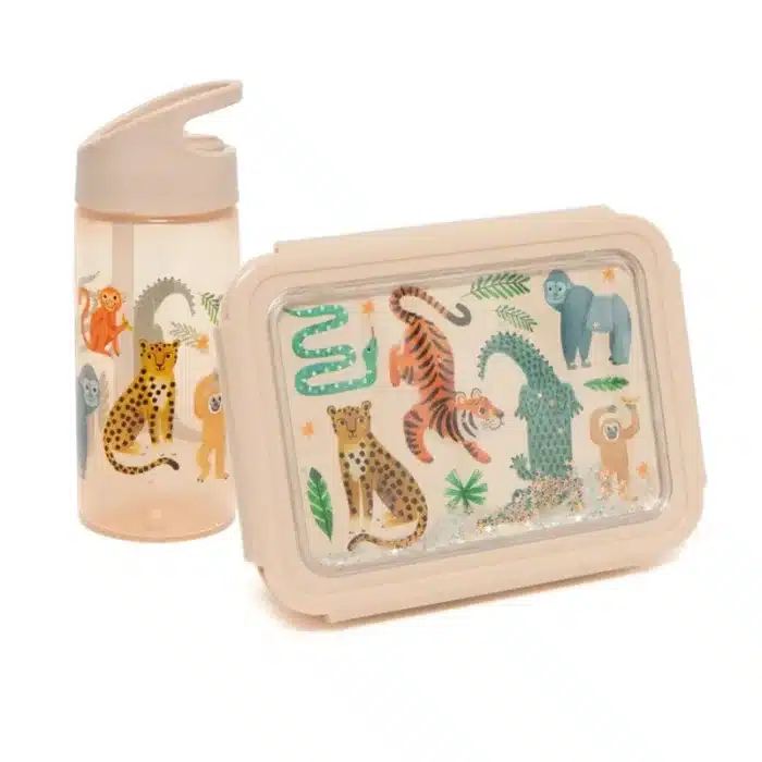 Petit Monkey Lunchbox Bento - Upside down animals3