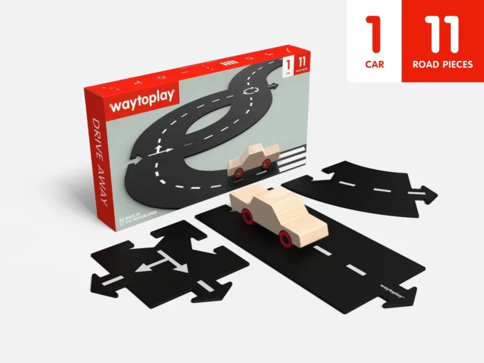 Waytoplay Drive Away Flexibele autobaan 11st