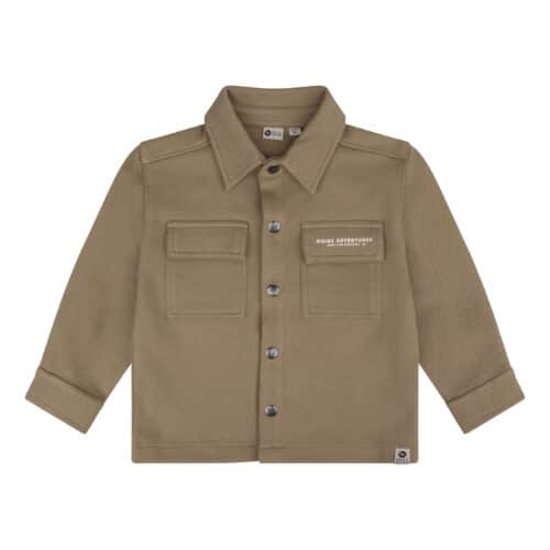 Daily7 Organic Shirt Jacket Structure Army Green