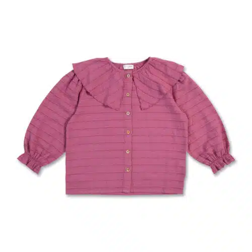 Petit Blush Bobbi Blouse Red Violet