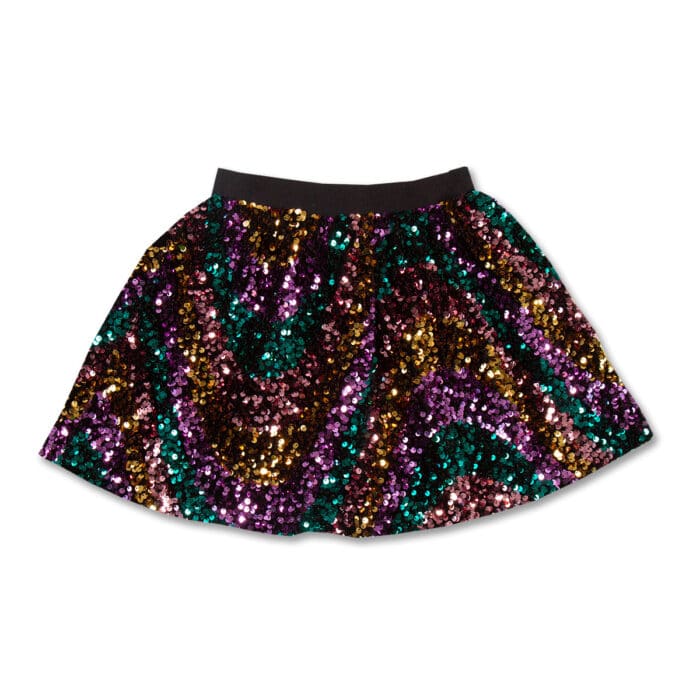 Petit Blush Sequin Rok Multicolour..