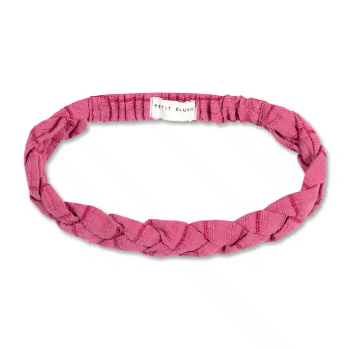 Petit Blush Braided Haarband Red Violet