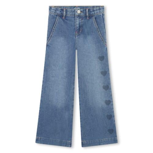 Billieblush Pantalon Denim Double Stone + Bleach