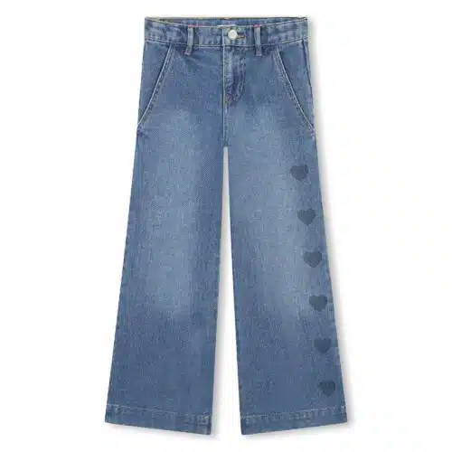 Billieblush Pantalon Denim Double Stone + Bleach