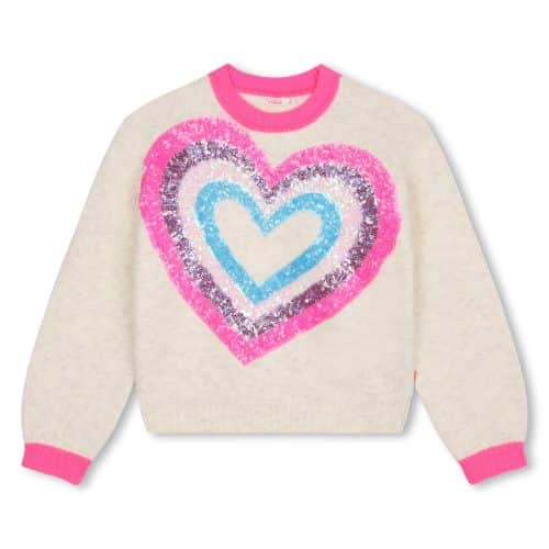 Billieblush Tricot Trui met Lovertjes