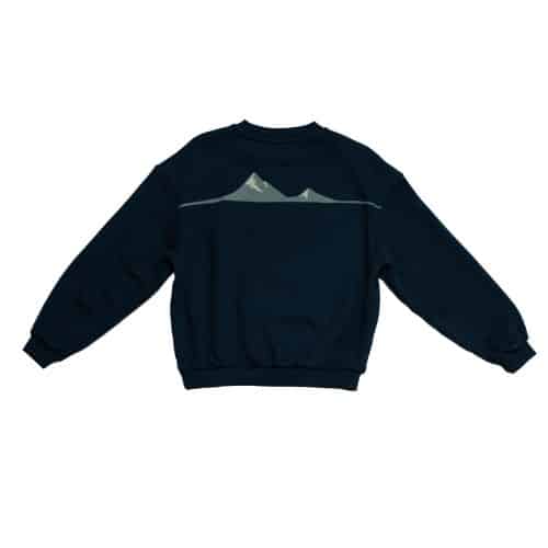 Navy Natural Oversized sweater navy mountain