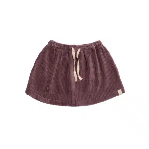 Navy Natural Noe Rok Mauve rib