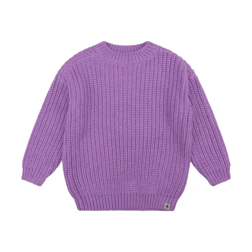 Daily7 Chunky Knitted Sweater Pastel Lilac