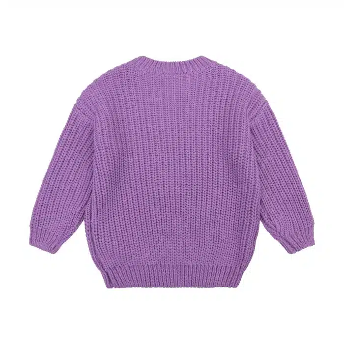 Daily7 Chunky Knitted Sweater Pastel Lilac2