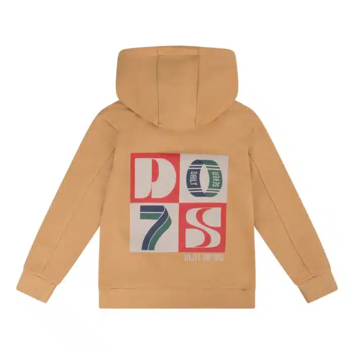 Daily7 Hoodie Backprint 7D Sand2