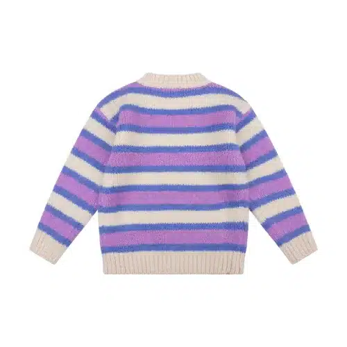 Daily7 Knitted Sweat Fancy Stripe Sandshell2