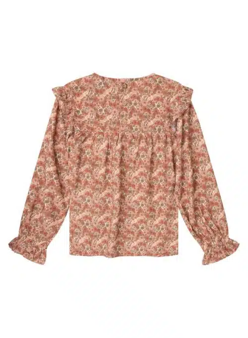 Daily7 Longsleeve Flower Beige Melange2