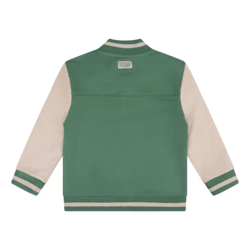 Daily7 Oversized Bomber Vest Slate Green2