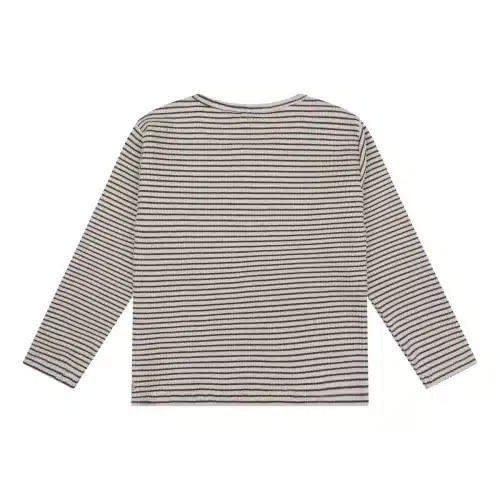 Daily7 T-shirt Longsleeve Stripe Sandshell2