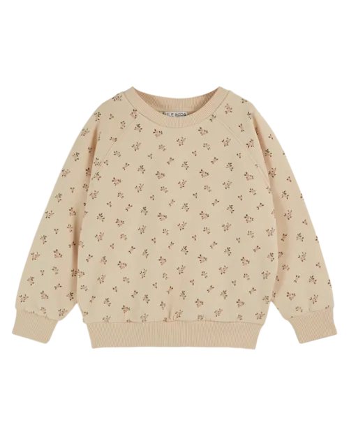 Emile et Ida Sweater Imprime Roses AA180